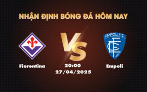 fiorentina empoli 27 04 seria a